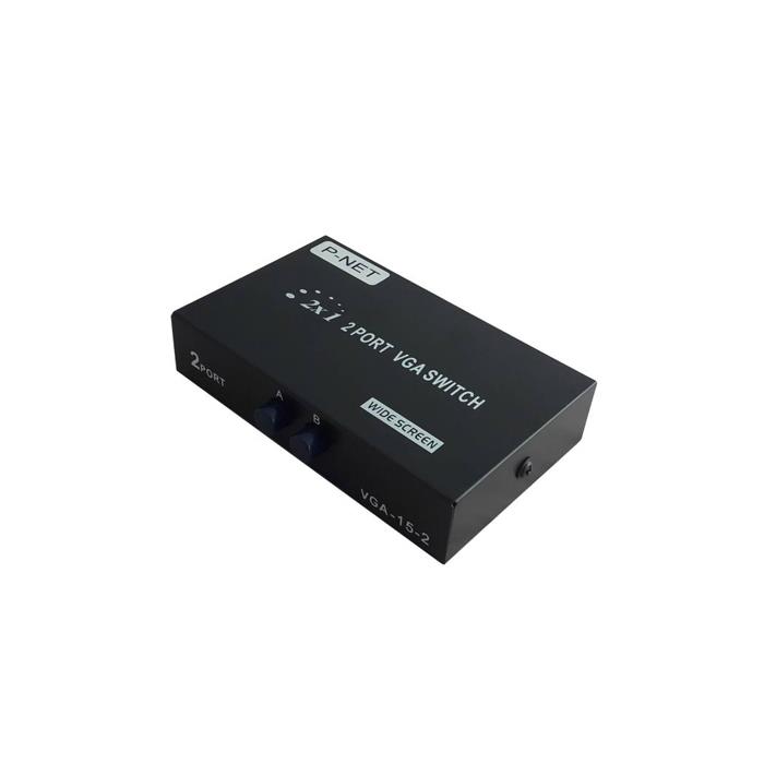 دیتا سوئیچ 1 به 2 VGA رویال مدل ROYAL VGA-15-2C